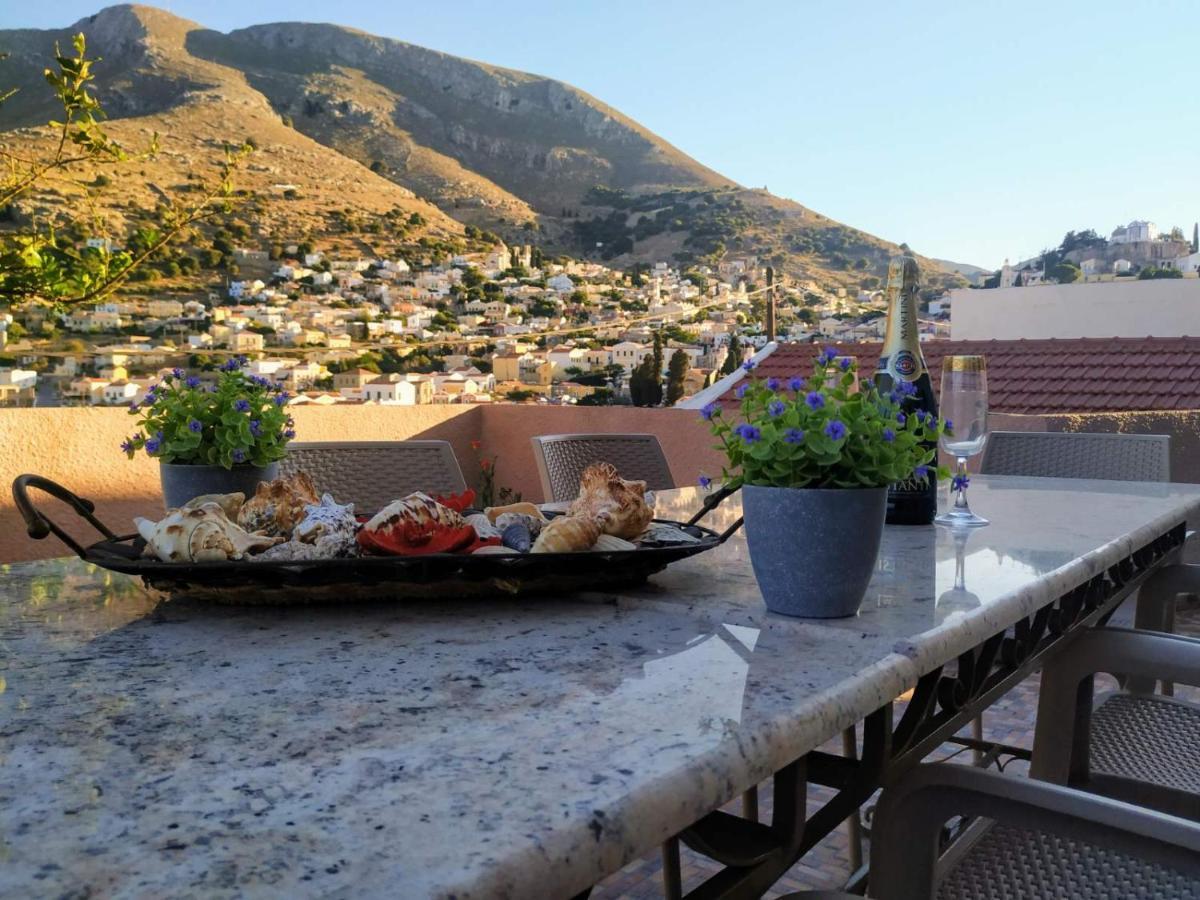 Vila Elion Myloi Symi Exterior foto